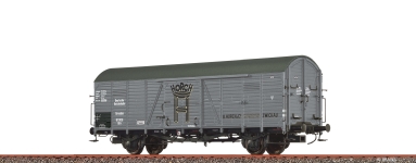 BRAWA 50477 - H0 - Gedeckter Güterwagen -Horch-, DRG, Ep. II
